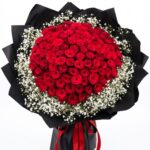 Classic Love 101 Kırmızı Gül Buketi